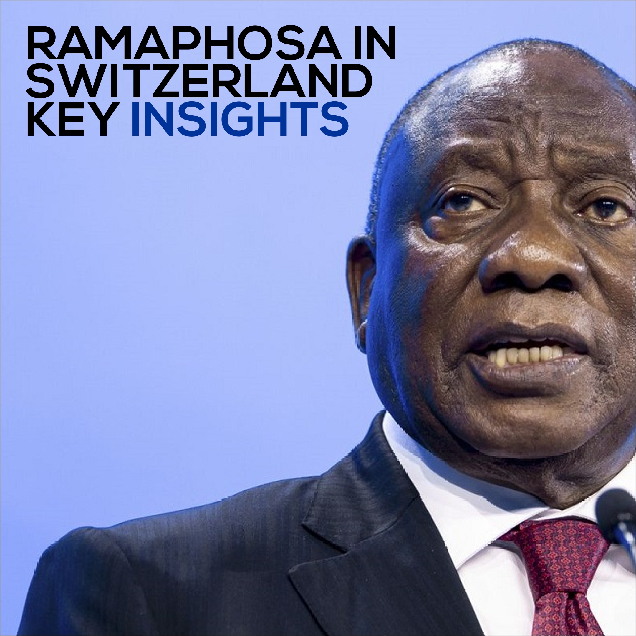 Ramaphosa Switzerland Visit